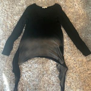 Gilded Intent from buckle Medium black ombré shirt